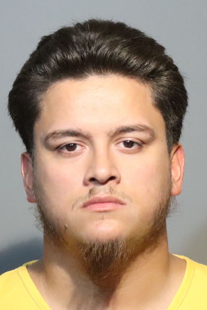 Booking photograph for ANGELO MARTIN URBINA