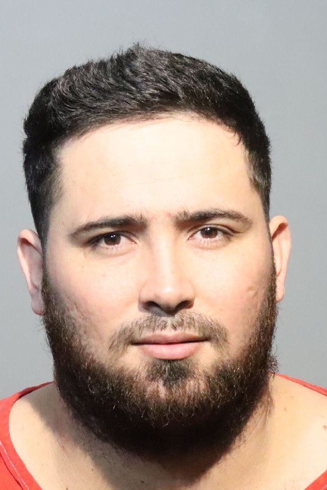 Booking photograph for MOISES PARRA-PARRA