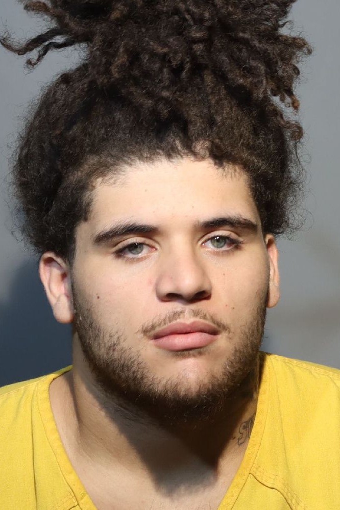 Booking photograph for JAYDEN ALVAREZ