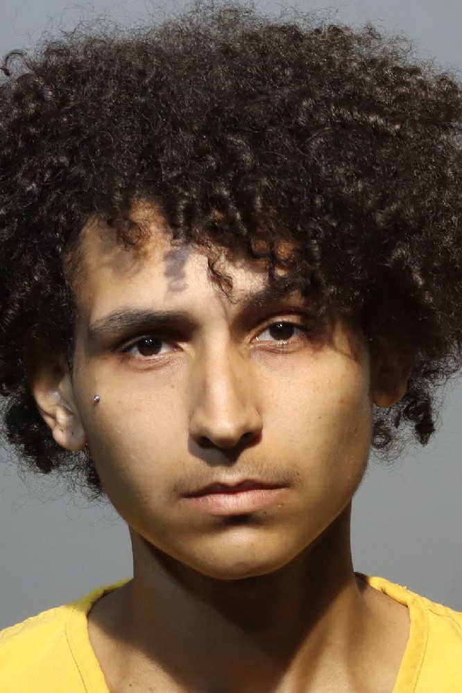 Booking photograph for JONAH ALEXANDER MUNOZ