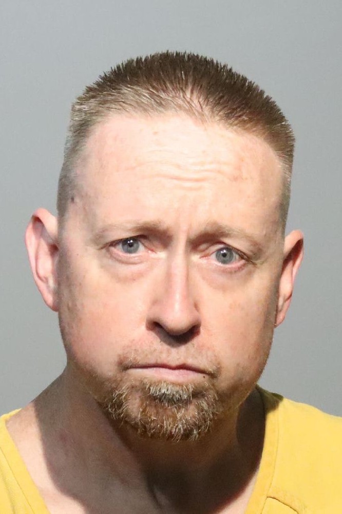 Booking photograph for TERRY PEAVY