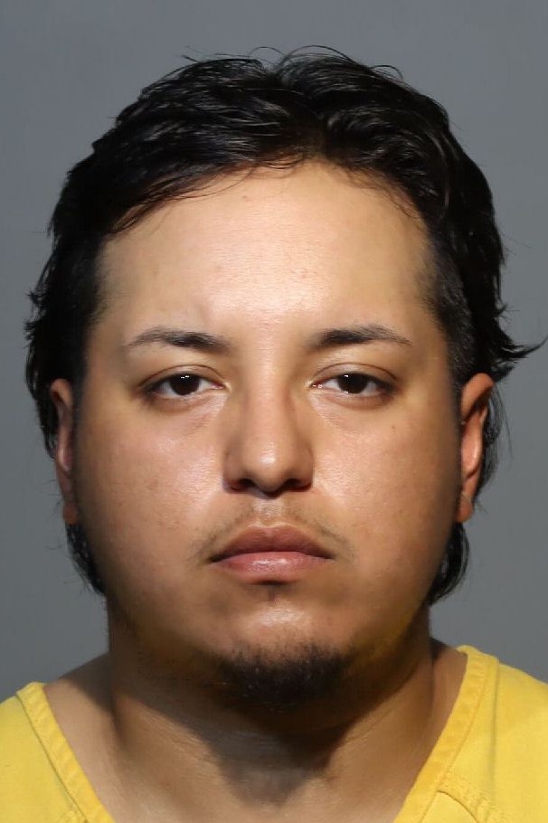 Booking photograph for JESHUA LARA