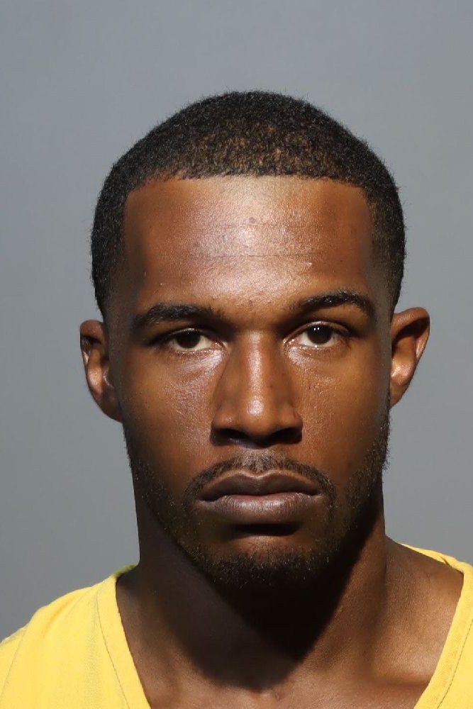 Booking photograph for JAMES ANTHONYDEAN BRADFORD