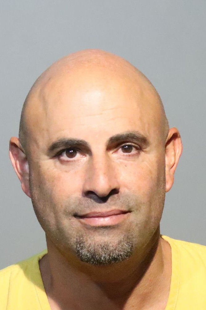 Booking photograph for RICARDO MORONI BODMER