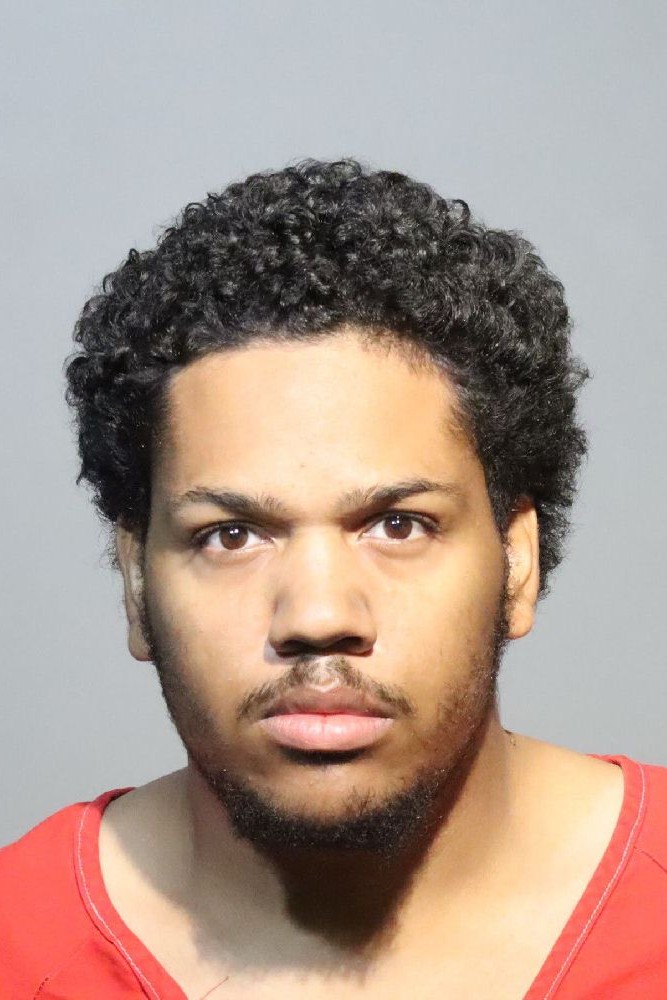 Booking photograph for DIEGO MIKEL MCDONALD