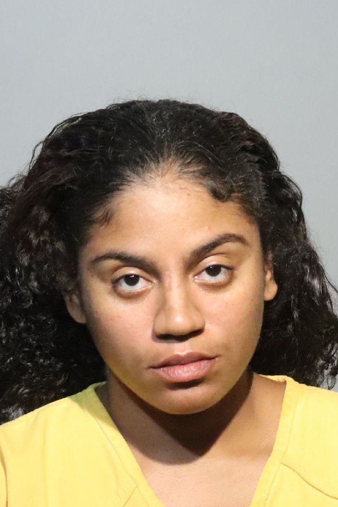 Booking photograph for TIA SIMONE BENJAMIN