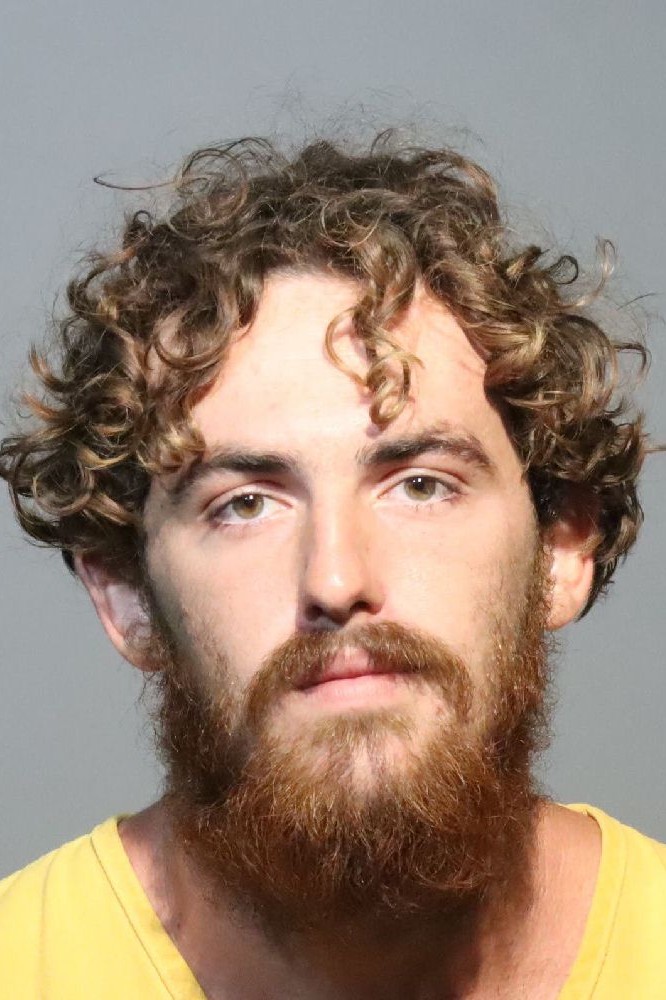 Booking photograph for JAKE THOMAS GORDON