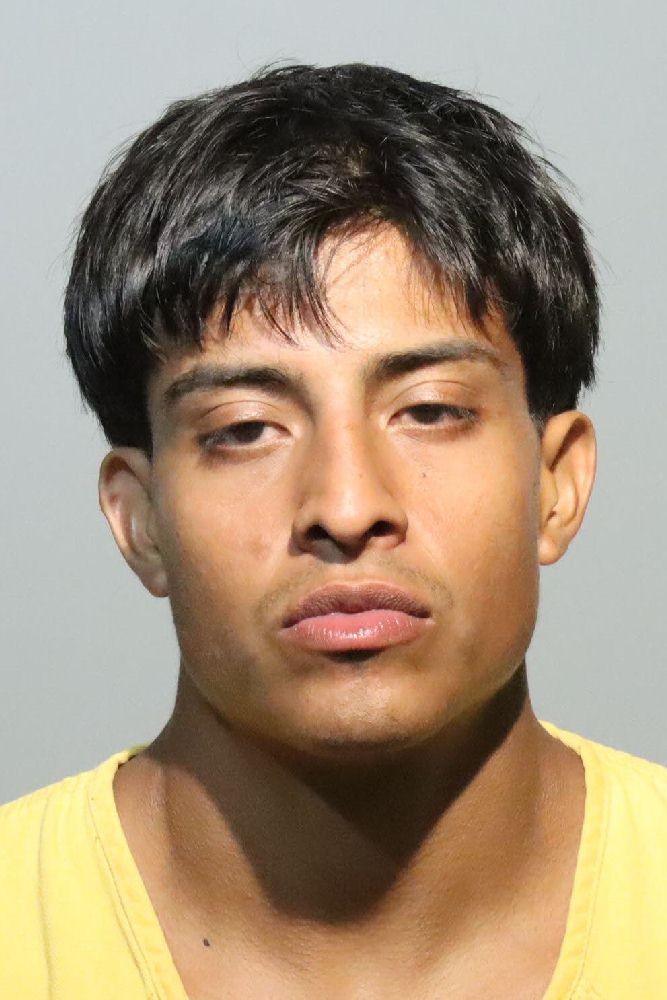Booking photograph for BENJAMIN PARAMO