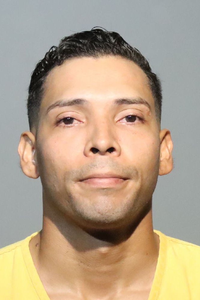 Booking photograph for DANIEL A HERRERA