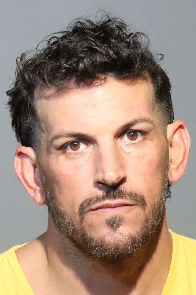 Booking photograph for JOEL O'GRADY