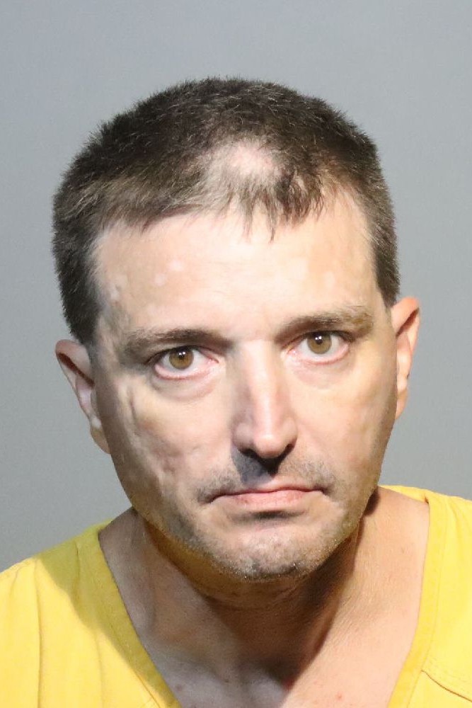 Booking photograph for MARK VINCENT