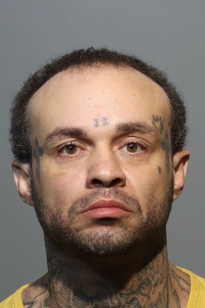 Booking photograph for BENNY ORTIZ