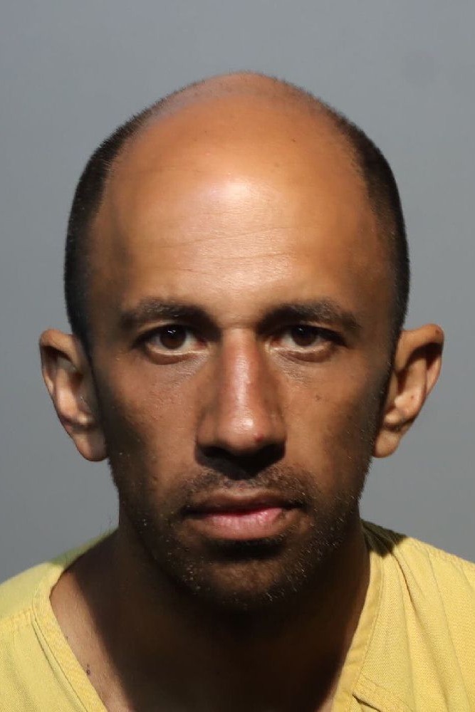 Booking photograph for MATEEN JAHANMIRY