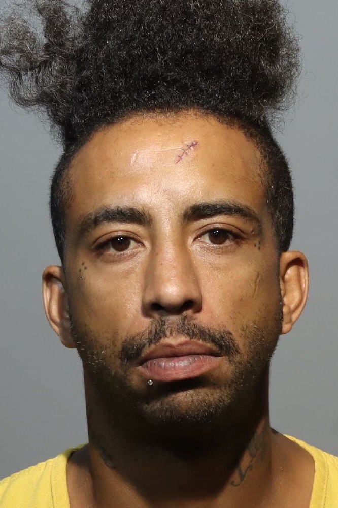 Booking photograph for MARCUS D COREY
