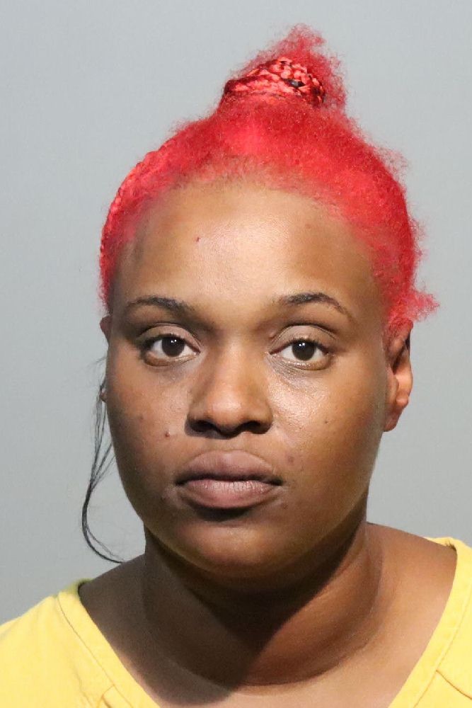 Booking photograph for JOHNISHA KEYSHANA WANSLEY