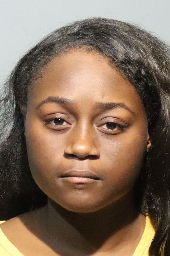 Booking photograph for JASMYN ALISSA BROWN