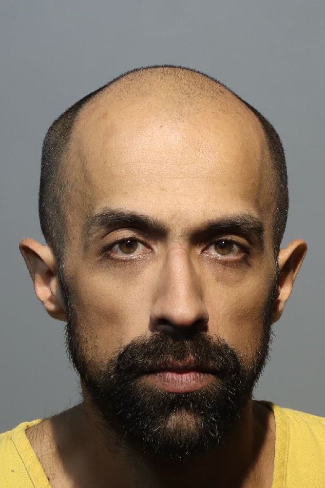 Booking photograph for MINHAL G JAFFER
