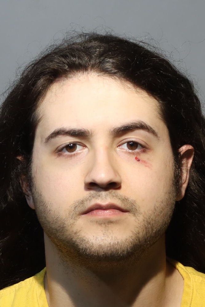 Booking photograph for ANDREW JACOB THAXTER