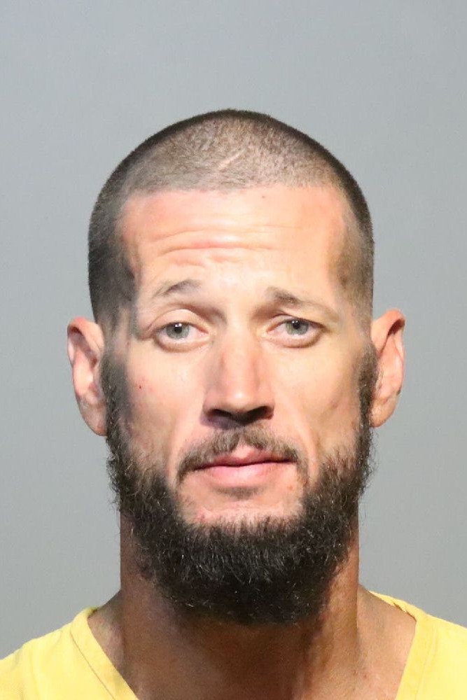 Booking photograph for JOHN RYAN BUSSARD