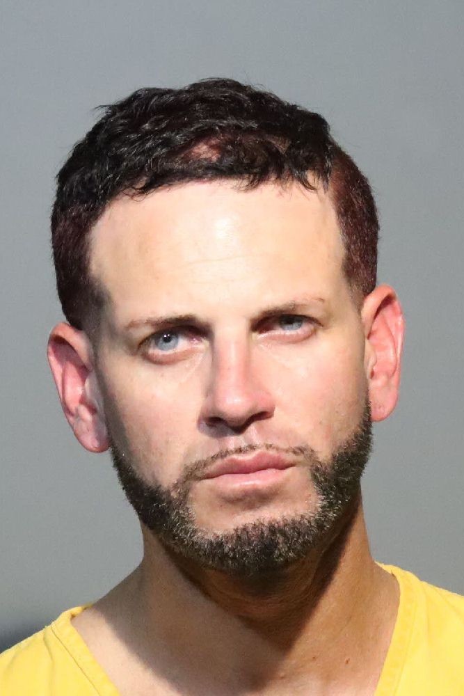 Booking photograph for COREY CARSON OSBURN