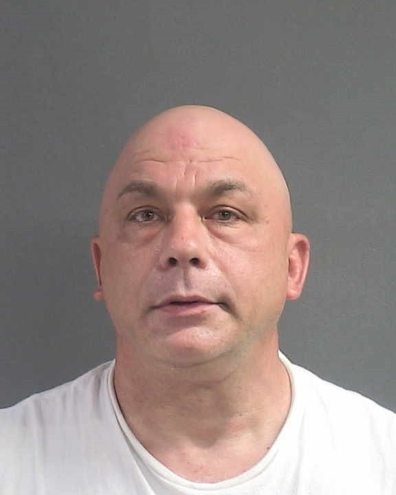 Booking photograph for CHRISTOPHER J WEBER