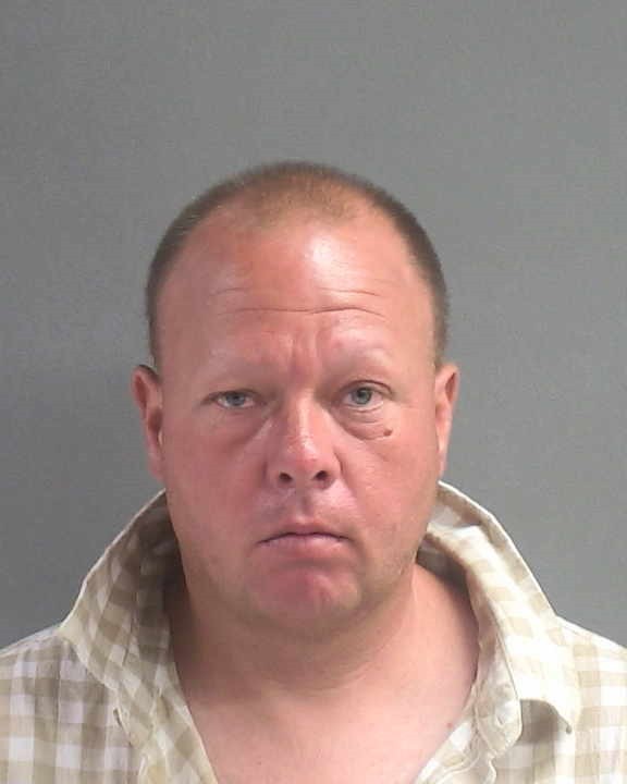 Booking photograph for CURTIS RUSSELL HENMAN