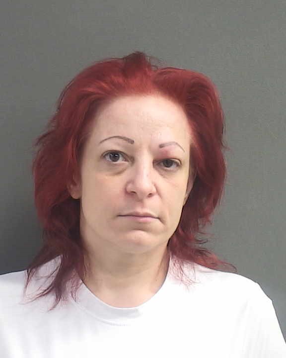 Booking photograph for SARA ROSE BURRILL
