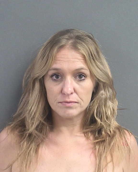 Booking photograph for KRISTY ANN MONAHAN