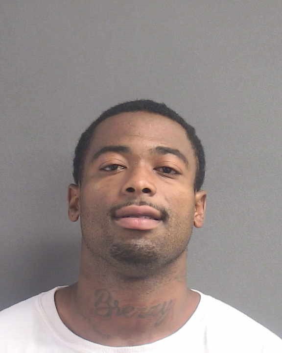 Booking photograph for BRANDON HUGHES