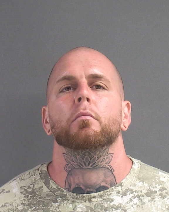 Booking photograph for JACOB EDWARD BARANOSKI