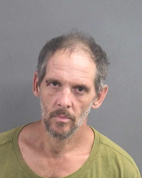 Booking photograph for JASON DAVID TROY