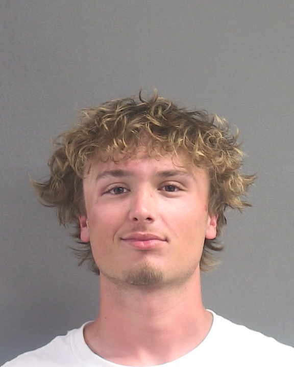 Booking photograph for JACOB PAUL ROBINSON
