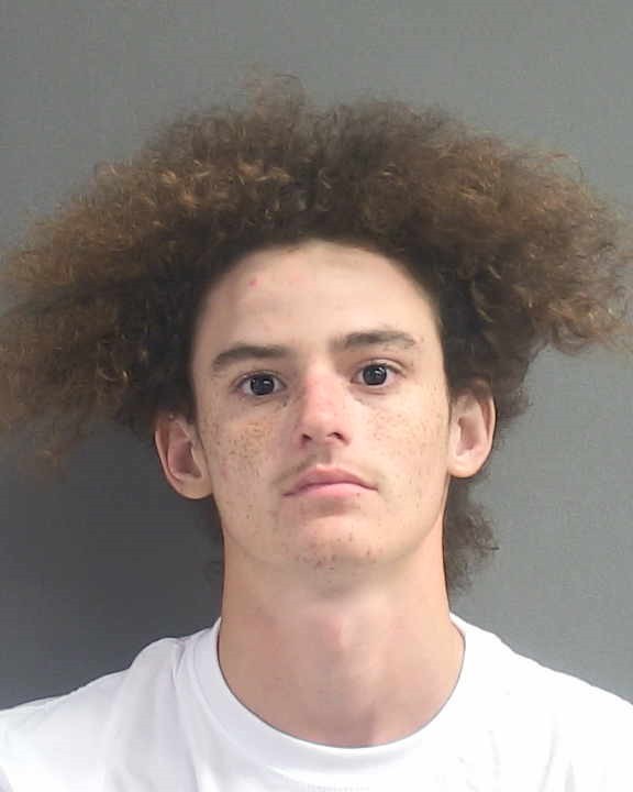 Booking photograph for JAYDEN ROBERT FREUND