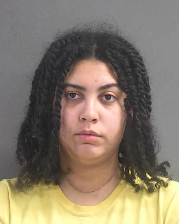 Booking photograph for CIARA N HAMILTON