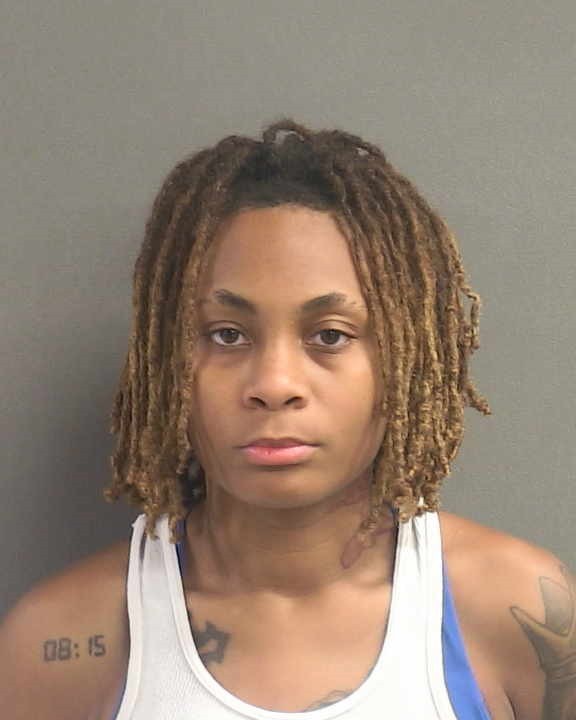 Booking photograph for GABRIELLE LACHRISTA HOLLOWELL