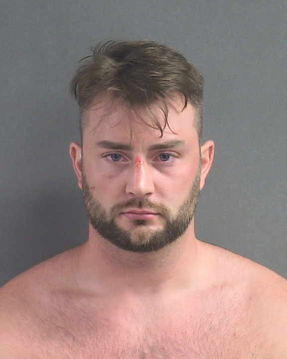 Booking photograph for RYAN T BARNES