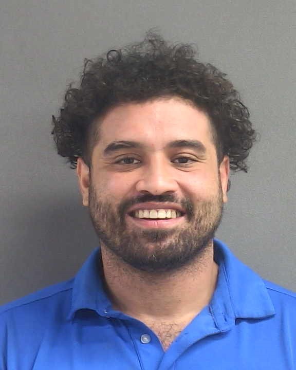 Booking photograph for JOSHUA L REYES