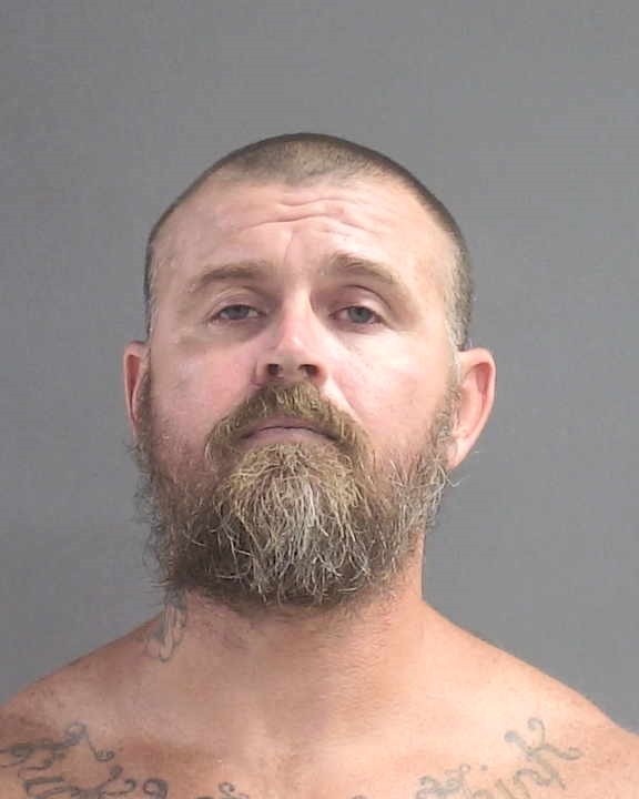Booking photograph for JOSHUA W GILES