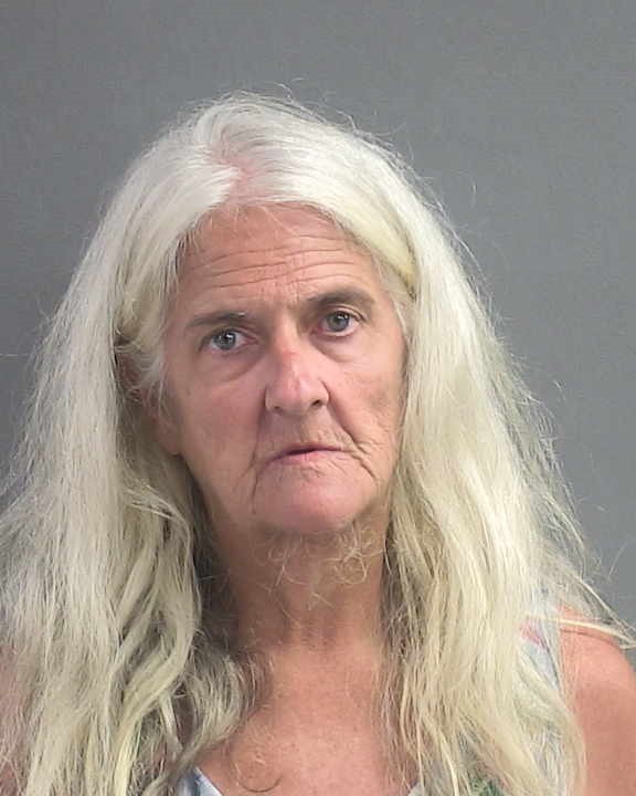 Booking photograph for GINGER EDWARDSON