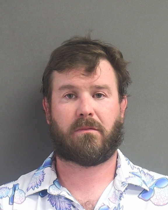 Booking photograph for BRENT JOSHUA HARDESTY