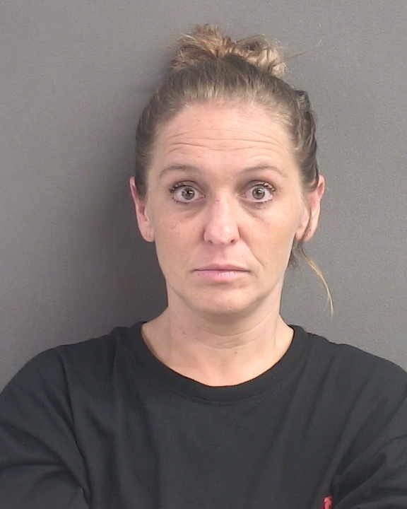 Booking photograph for KRISTY ANN MONAHAN