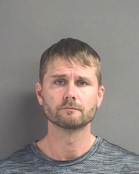 Booking photograph for JOSHUA LENT GREEBY