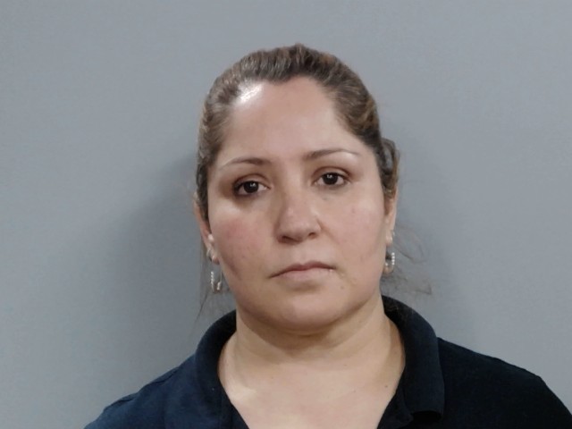 Booking photograph for LEONILA ALMARAZ